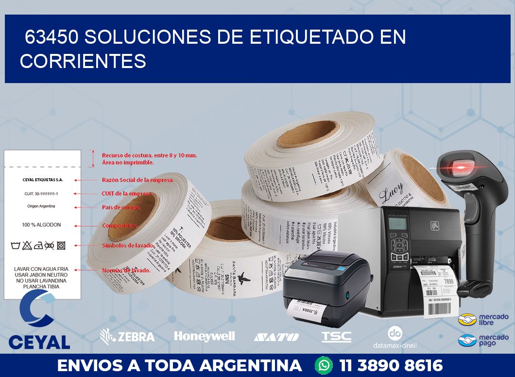 63450 SOLUCIONES DE ETIQUETADO EN CORRIENTES