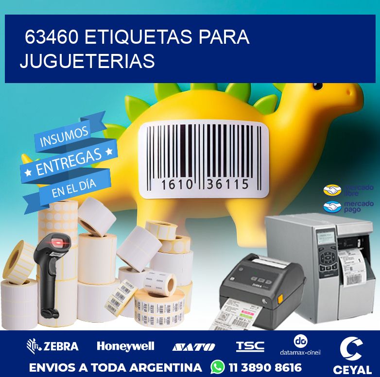 63460 ETIQUETAS PARA JUGUETERIAS