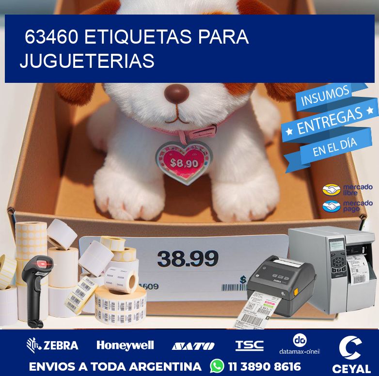 63460 ETIQUETAS PARA JUGUETERIAS