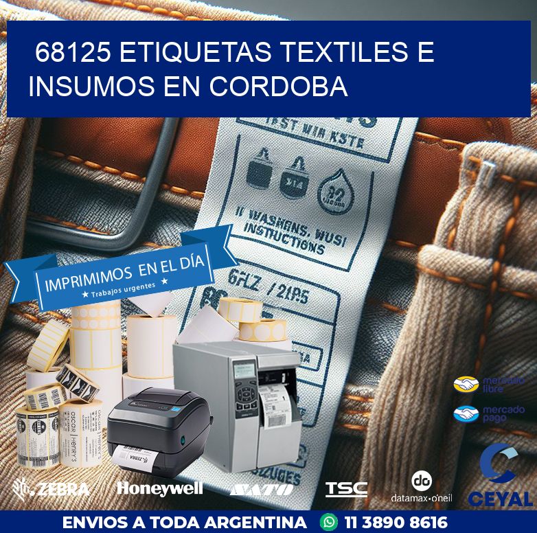 68125 ETIQUETAS TEXTILES E INSUMOS EN CORDOBA