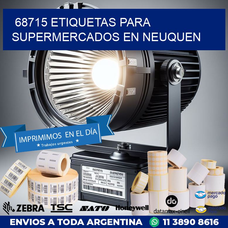68715 ETIQUETAS PARA SUPERMERCADOS EN NEUQUEN