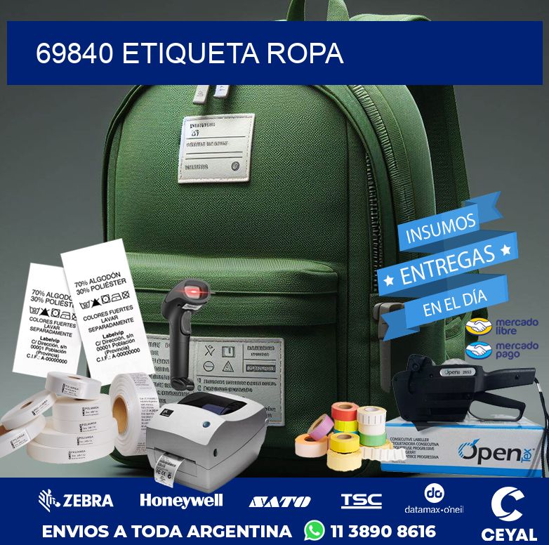 69840 ETIQUETA ROPA