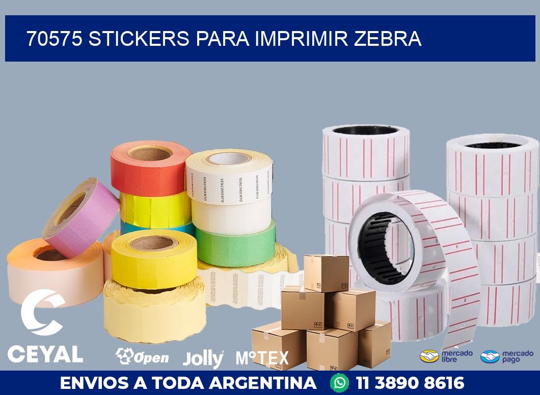 70575 STICKERS PARA IMPRIMIR ZEBRA
