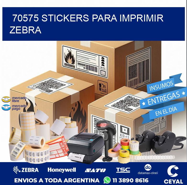 70575 STICKERS PARA IMPRIMIR ZEBRA