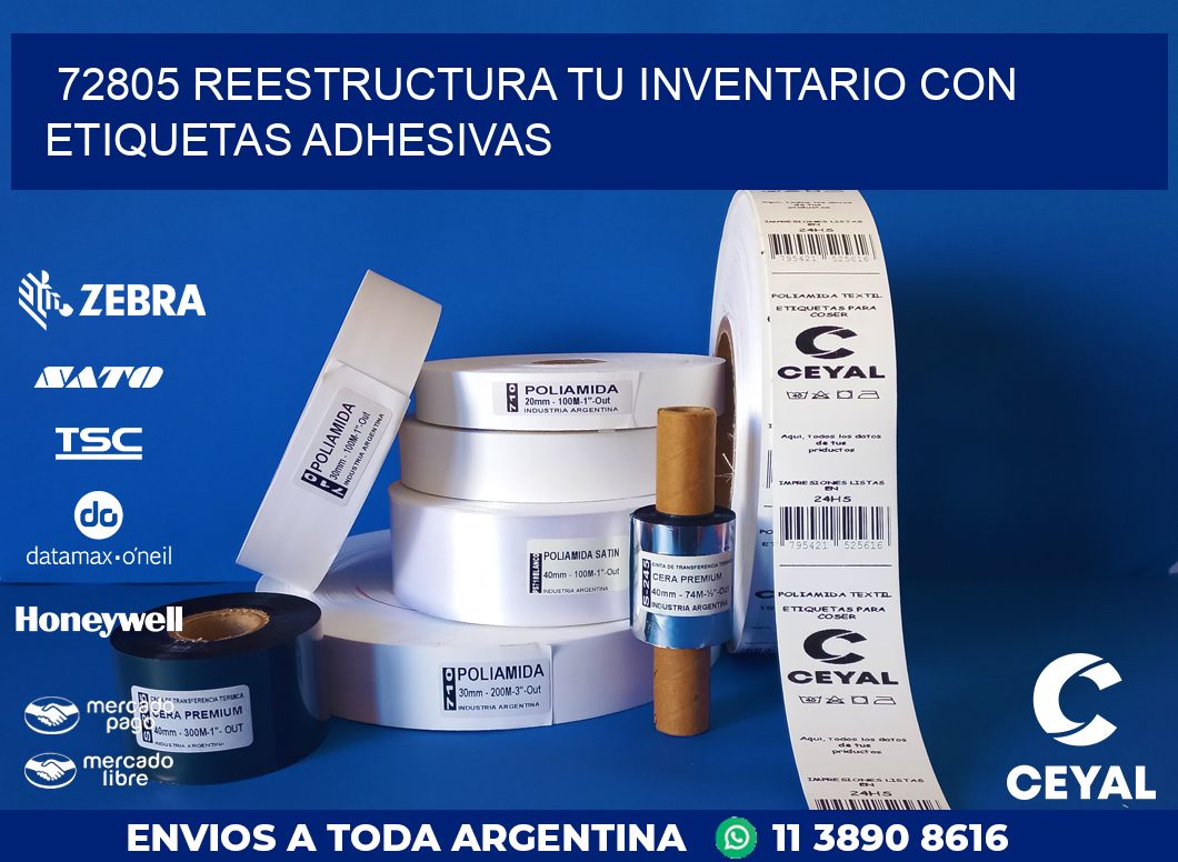 72805 REESTRUCTURA TU INVENTARIO CON ETIQUETAS ADHESIVAS