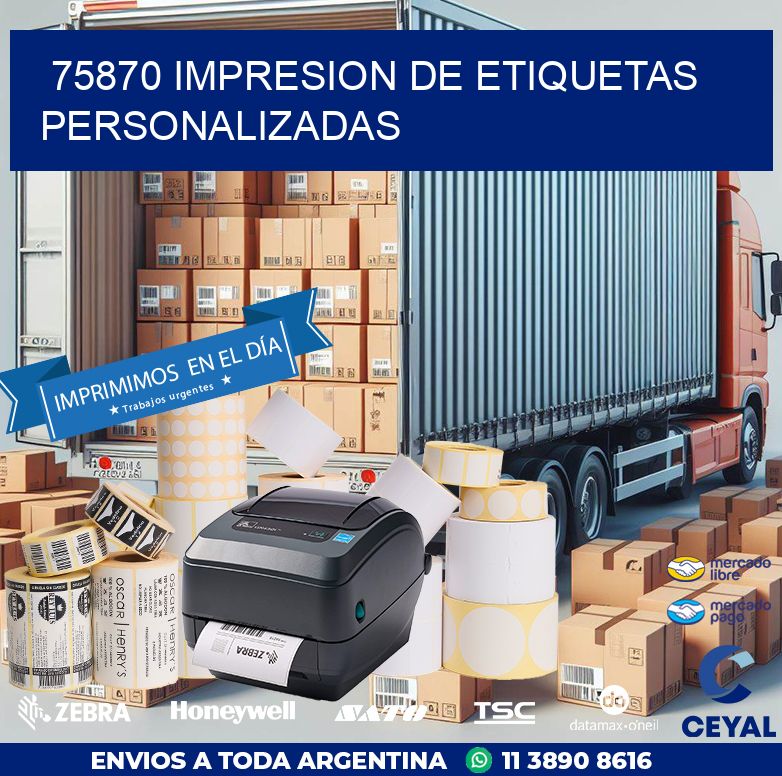 75870 IMPRESION DE ETIQUETAS PERSONALIZADAS