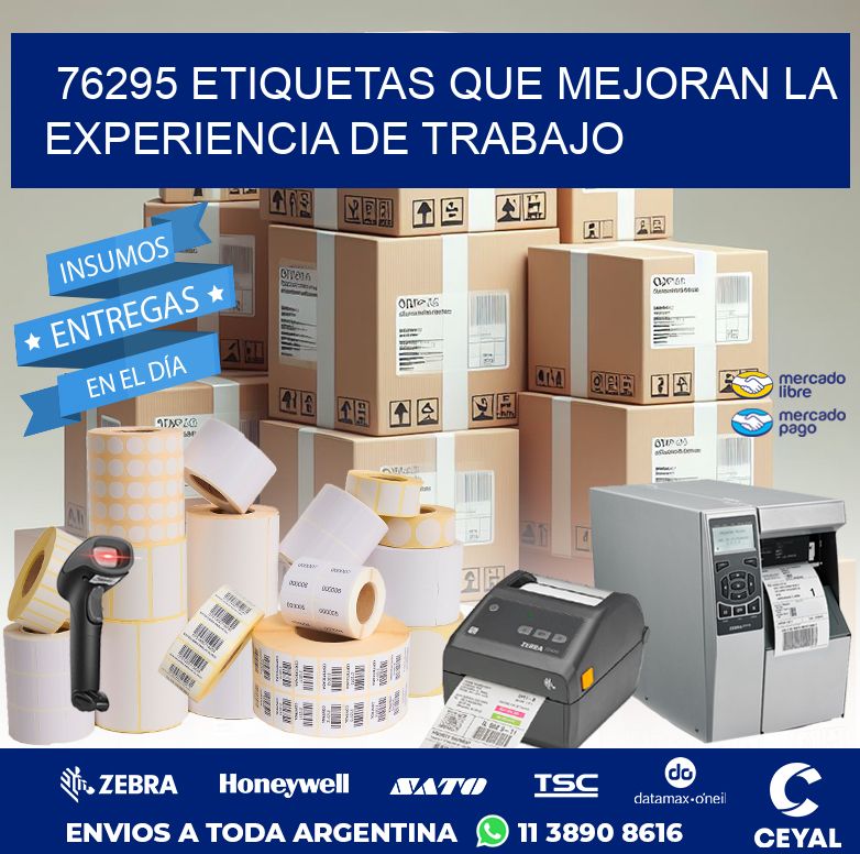 76295 ETIQUETAS QUE MEJORAN LA EXPERIENCIA DE TRABAJO