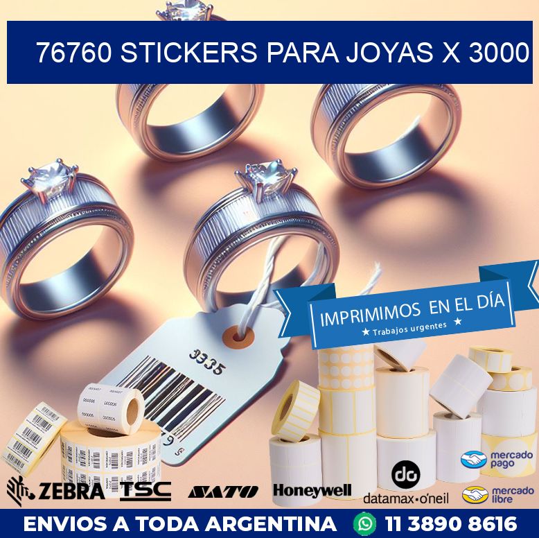 76760 STICKERS PARA JOYAS X 3000