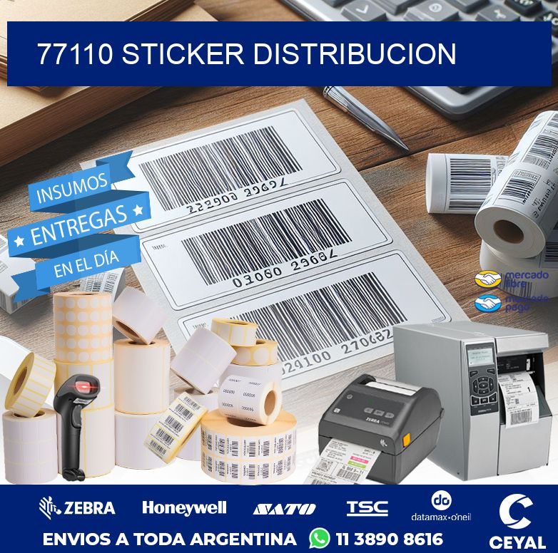 77110 STICKER DISTRIBUCION