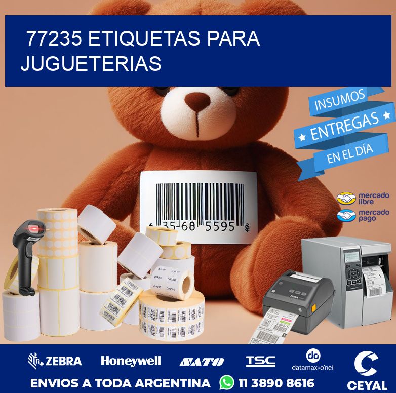 77235 ETIQUETAS PARA JUGUETERIAS