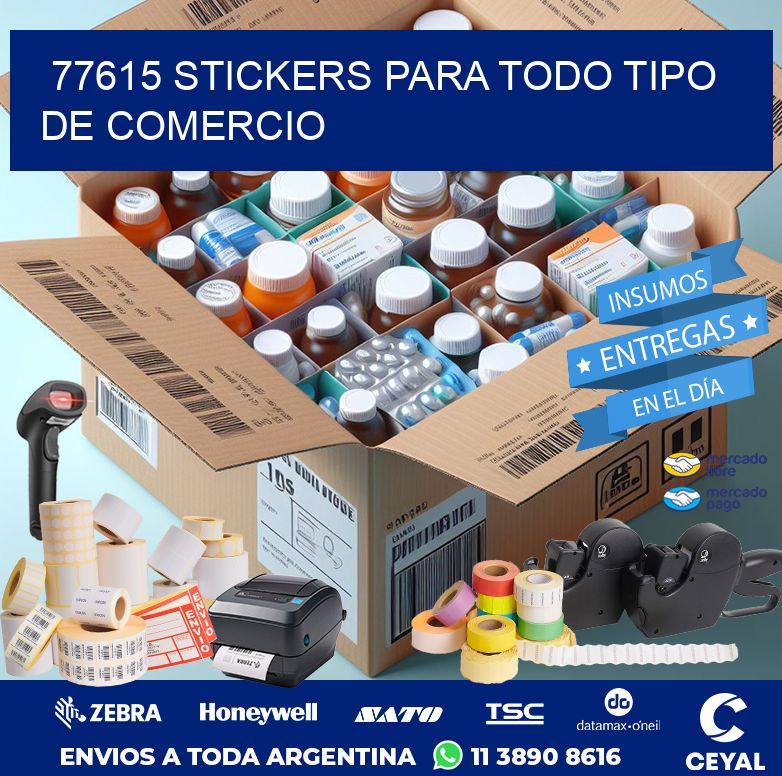 77615 STICKERS PARA TODO TIPO DE COMERCIO
