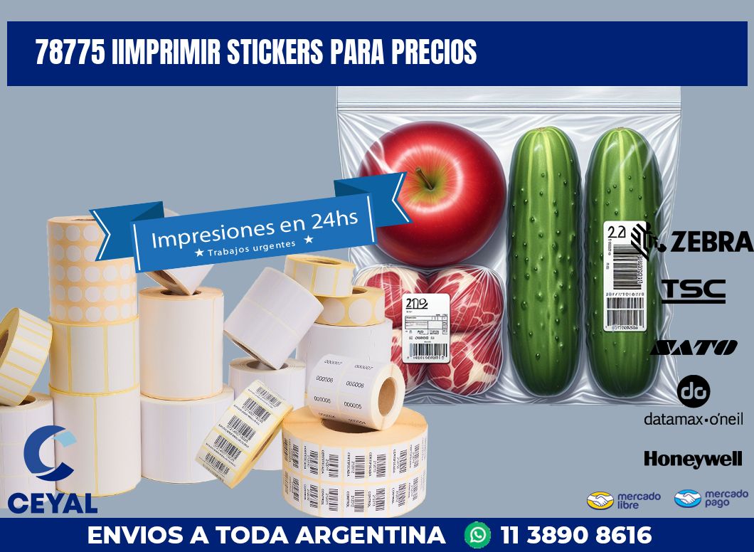 78775 IIMPRIMIR STICKERS PARA PRECIOS