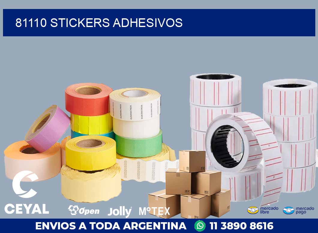81110 STICKERS ADHESIVOS