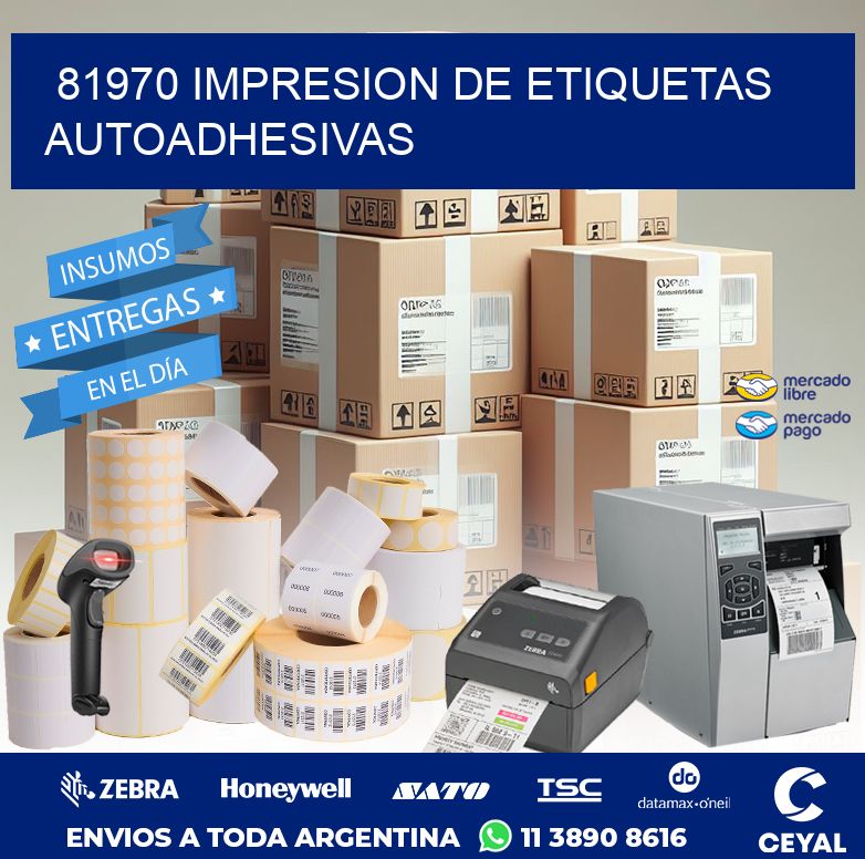 81970 IMPRESION DE ETIQUETAS AUTOADHESIVAS