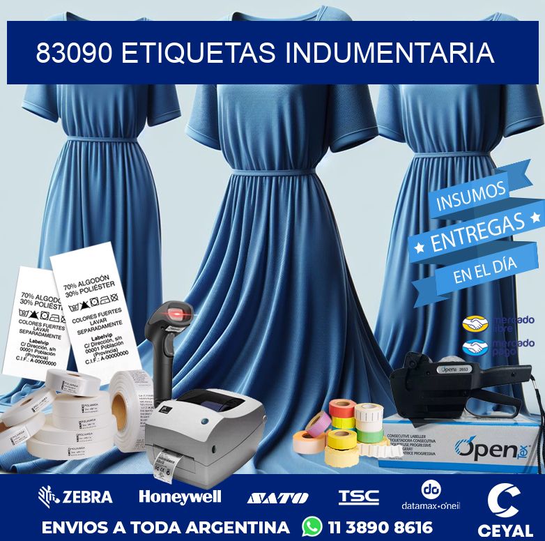 83090 ETIQUETAS INDUMENTARIA