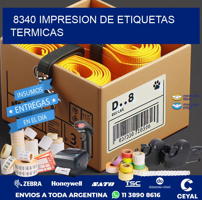 8340 IMPRESION DE ETIQUETAS TERMICAS