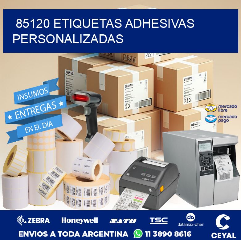 85120 ETIQUETAS ADHESIVAS PERSONALIZADAS