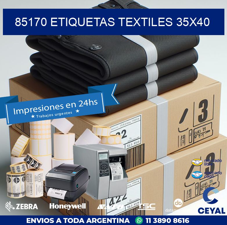 85170 ETIQUETAS TEXTILES 35X40