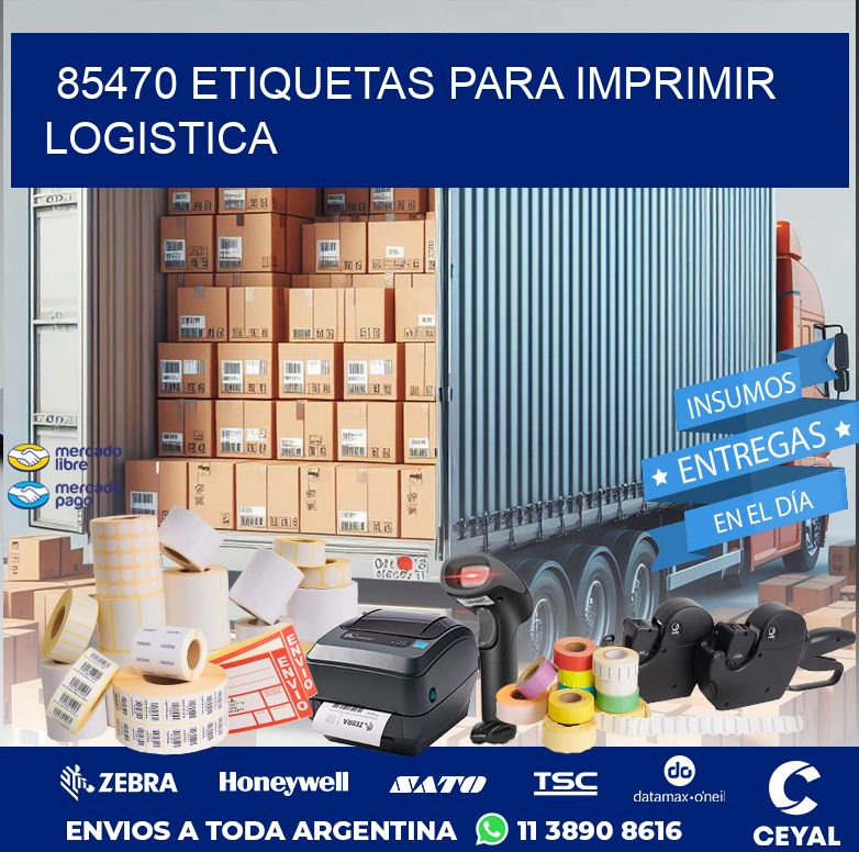 85470 ETIQUETAS PARA IMPRIMIR LOGISTICA