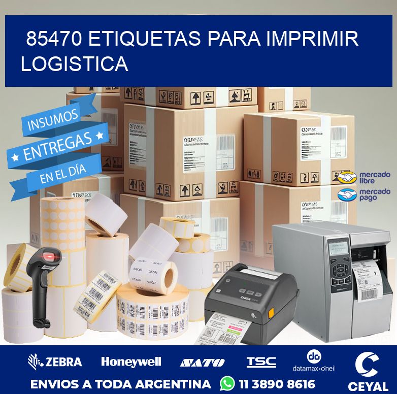 85470 ETIQUETAS PARA IMPRIMIR LOGISTICA