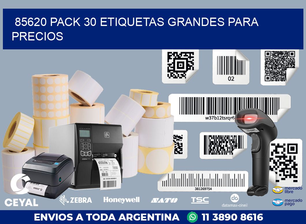 85620 PACK 30 ETIQUETAS GRANDES PARA PRECIOS