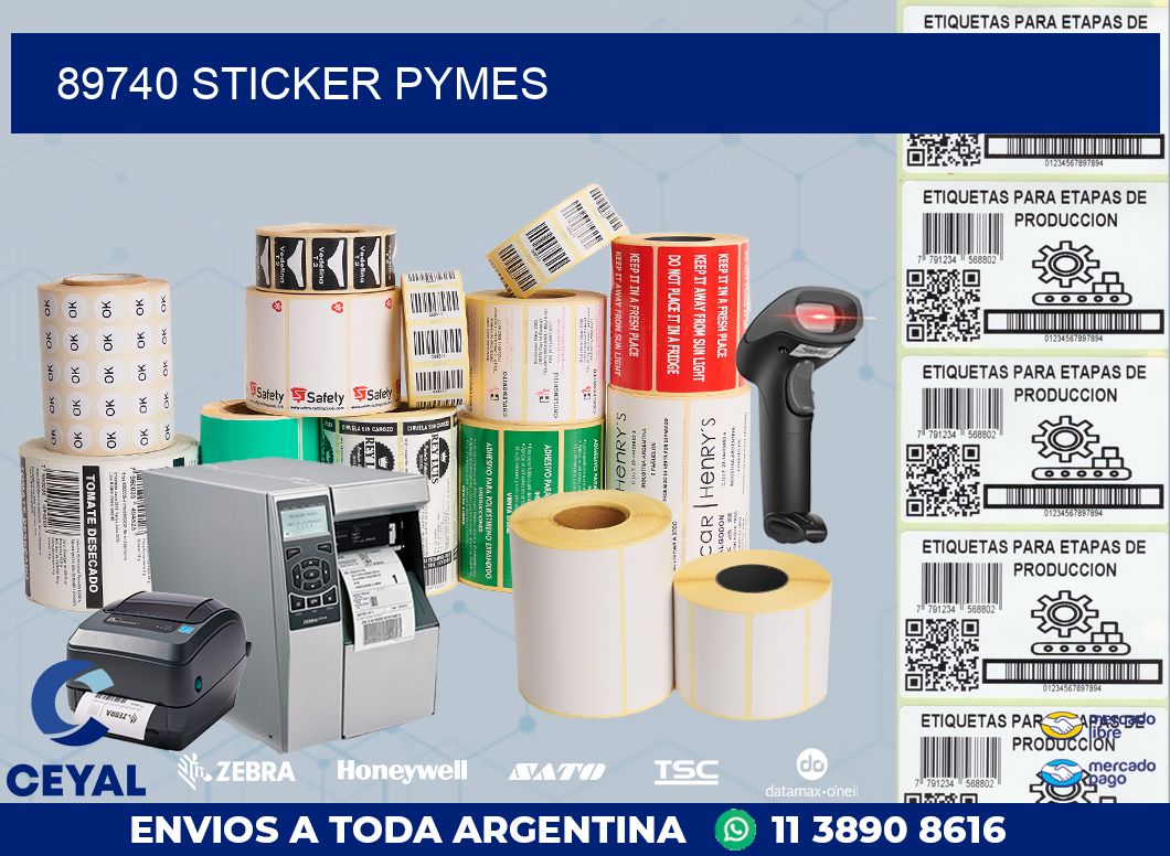 89740 STICKER PYMES