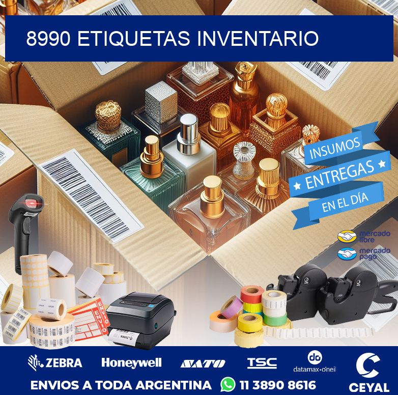 8990 ETIQUETAS INVENTARIO
