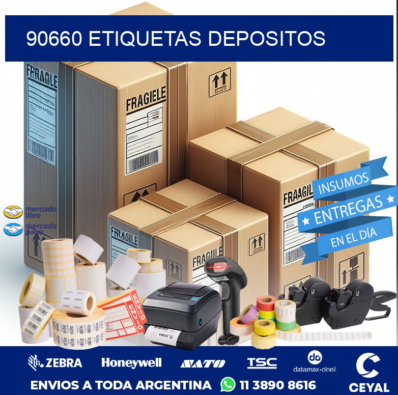 90660 ETIQUETAS DEPOSITOS