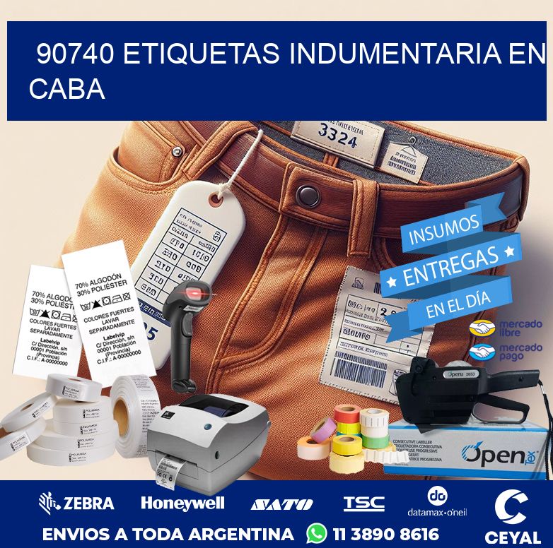 90740 ETIQUETAS INDUMENTARIA EN CABA