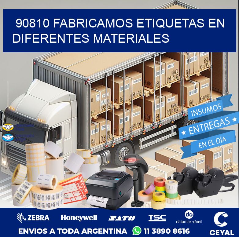 90810 FABRICAMOS ETIQUETAS EN DIFERENTES MATERIALES