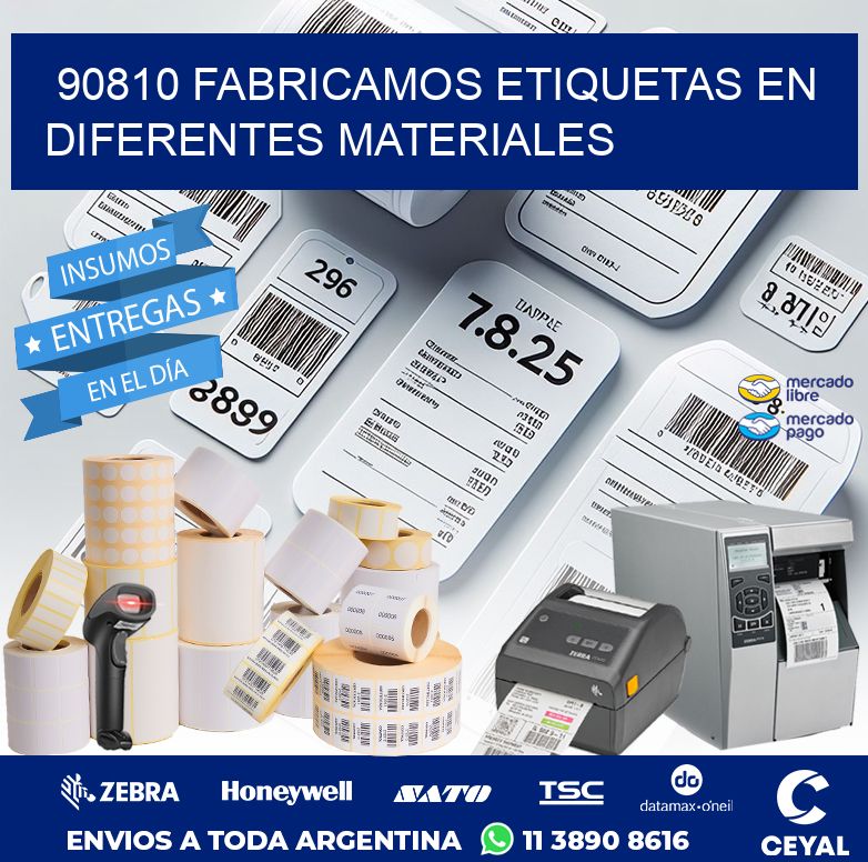 90810 FABRICAMOS ETIQUETAS EN DIFERENTES MATERIALES
