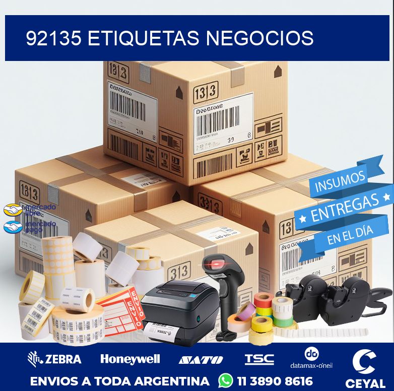 92135 ETIQUETAS NEGOCIOS