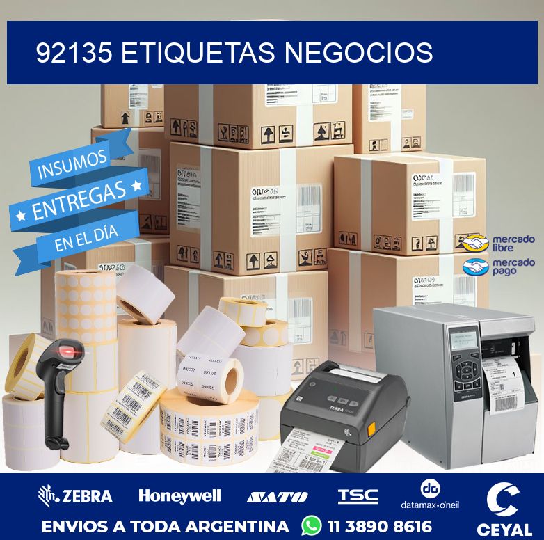 92135 ETIQUETAS NEGOCIOS