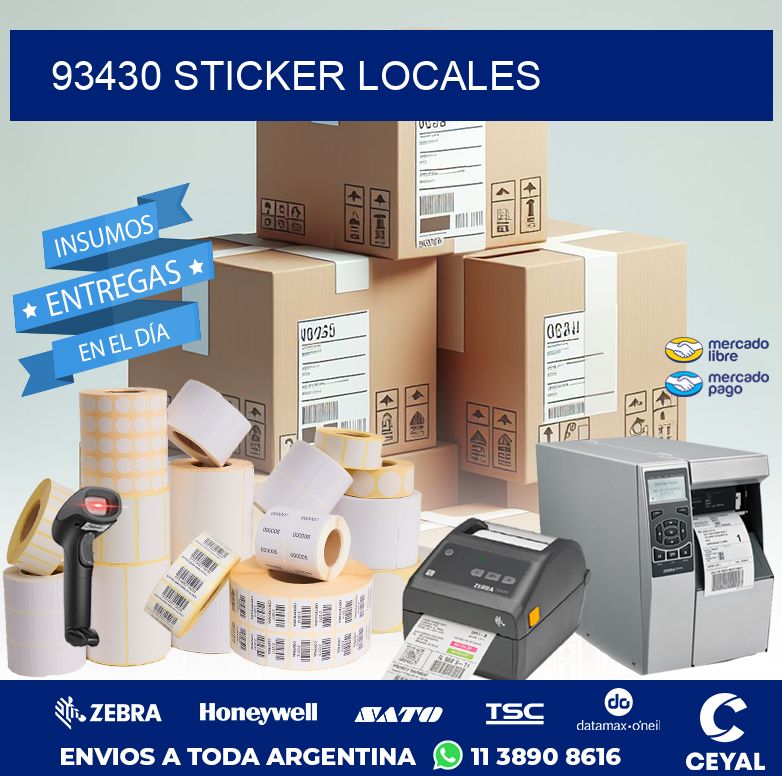93430 STICKER LOCALES