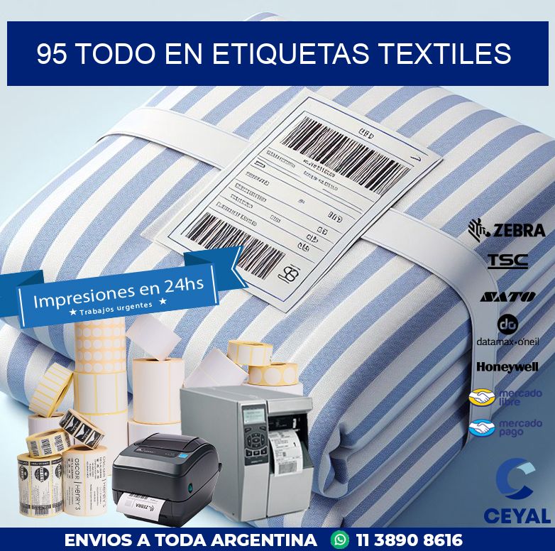 95 TODO EN ETIQUETAS TEXTILES