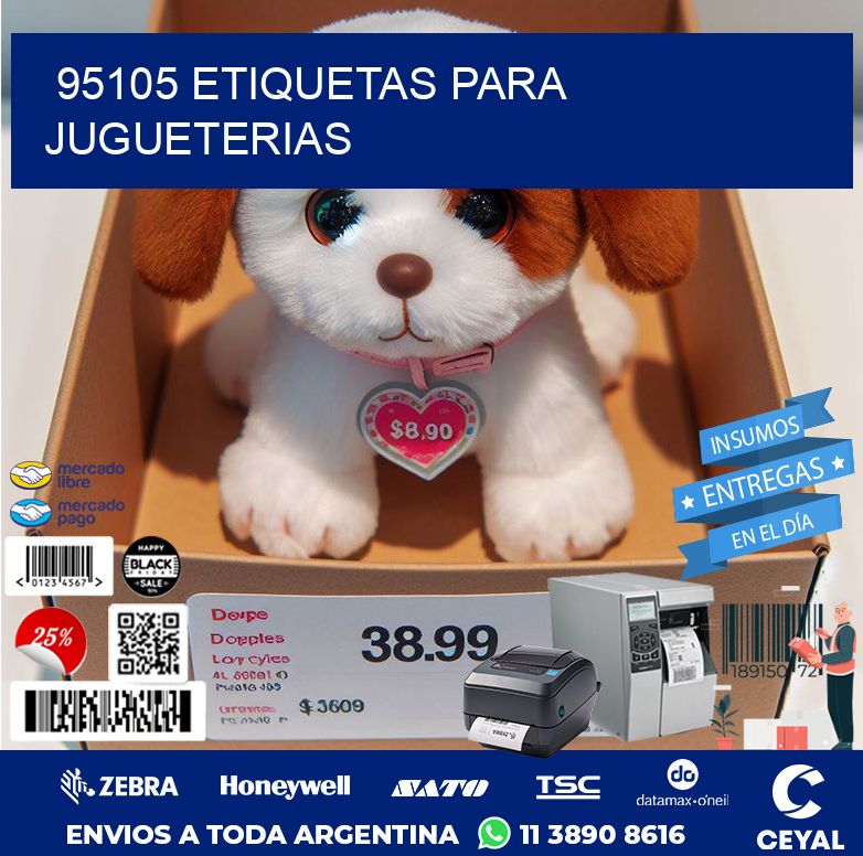 95105 ETIQUETAS PARA JUGUETERIAS