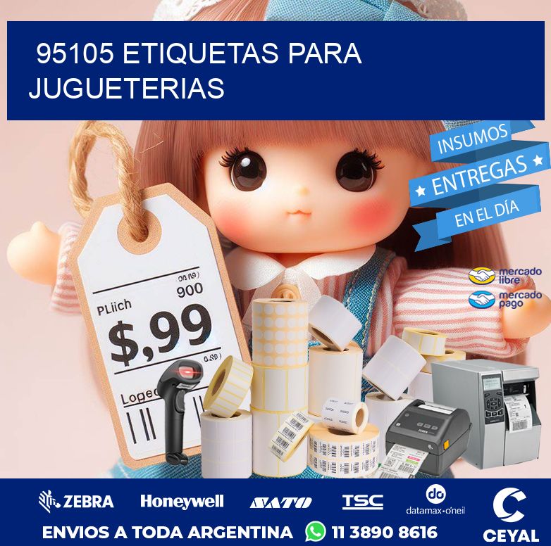 95105 ETIQUETAS PARA JUGUETERIAS