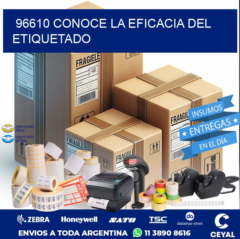 96610 CONOCE LA EFICACIA DEL ETIQUETADO
