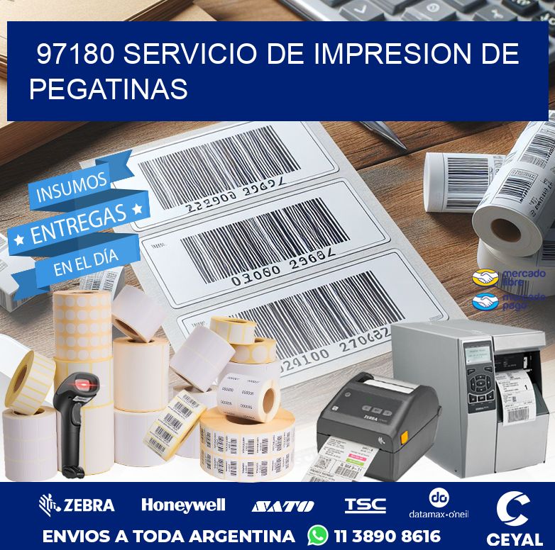 97180 SERVICIO DE IMPRESION DE PEGATINAS