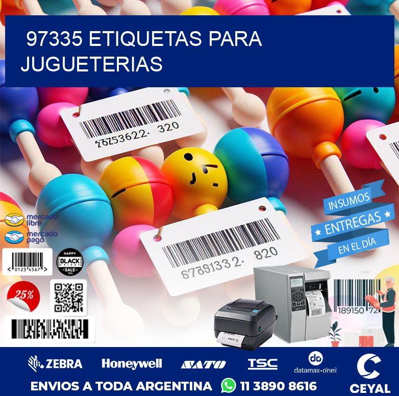 97335 ETIQUETAS PARA JUGUETERIAS
