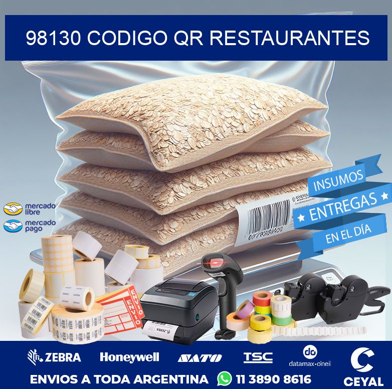 98130 CODIGO QR RESTAURANTES