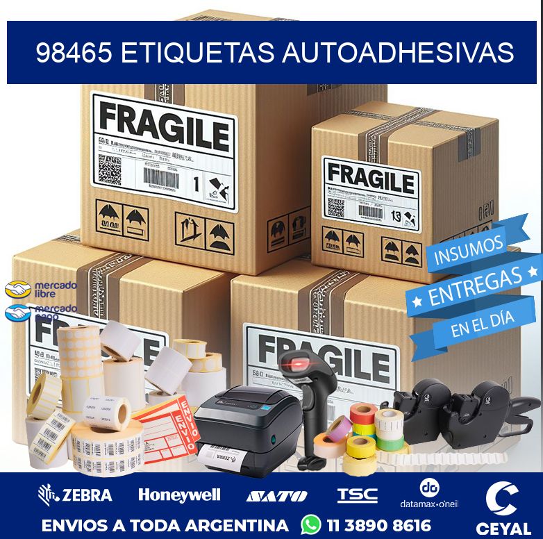 98465 ETIQUETAS AUTOADHESIVAS