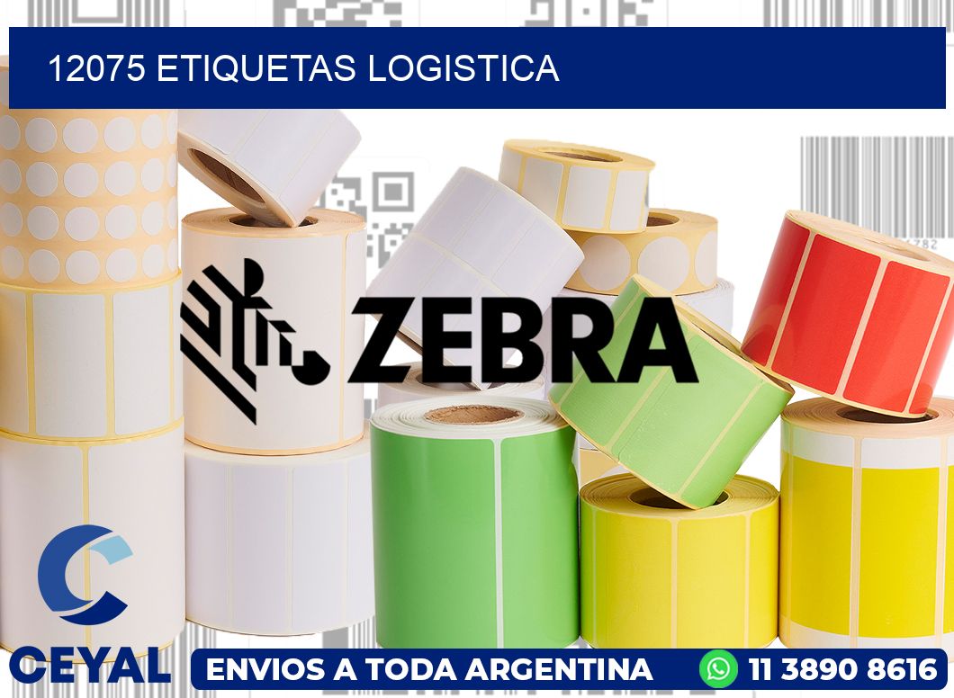 12075 etiquetas logistica