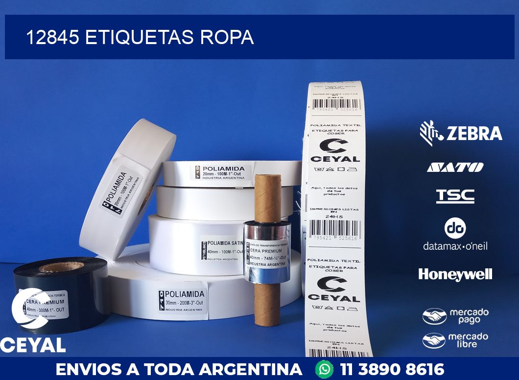 12845 ETIQUETAS ROPA