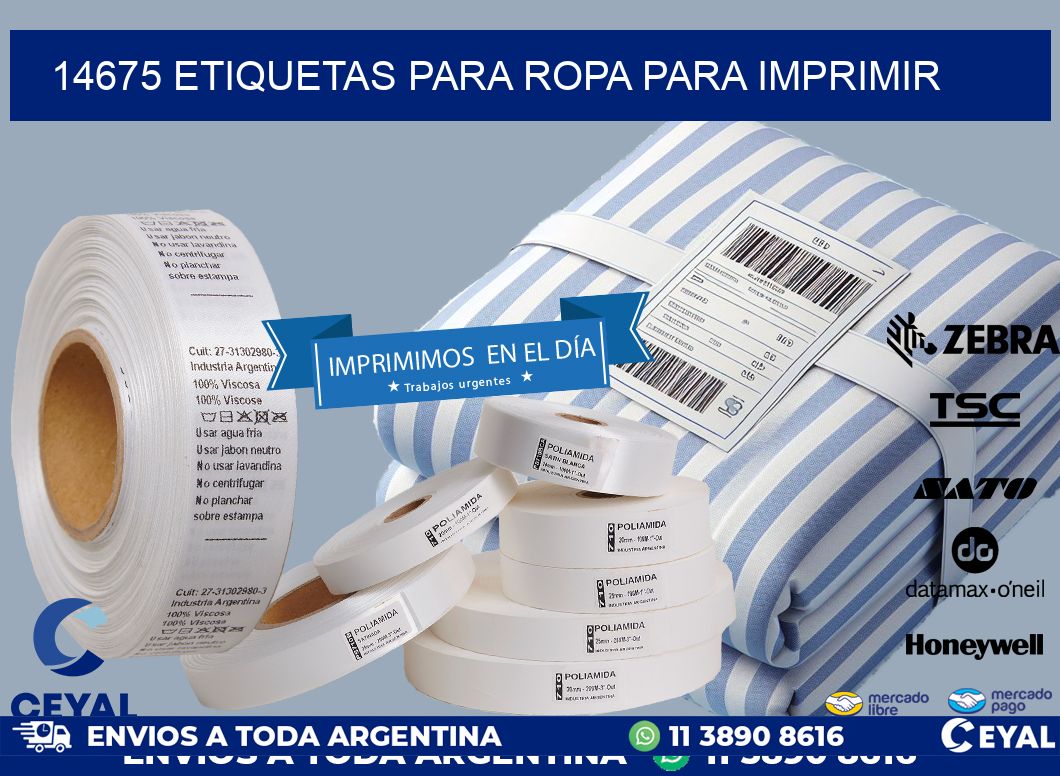14675 ETIQUETAS PARA ROPA PARA IMPRIMIR