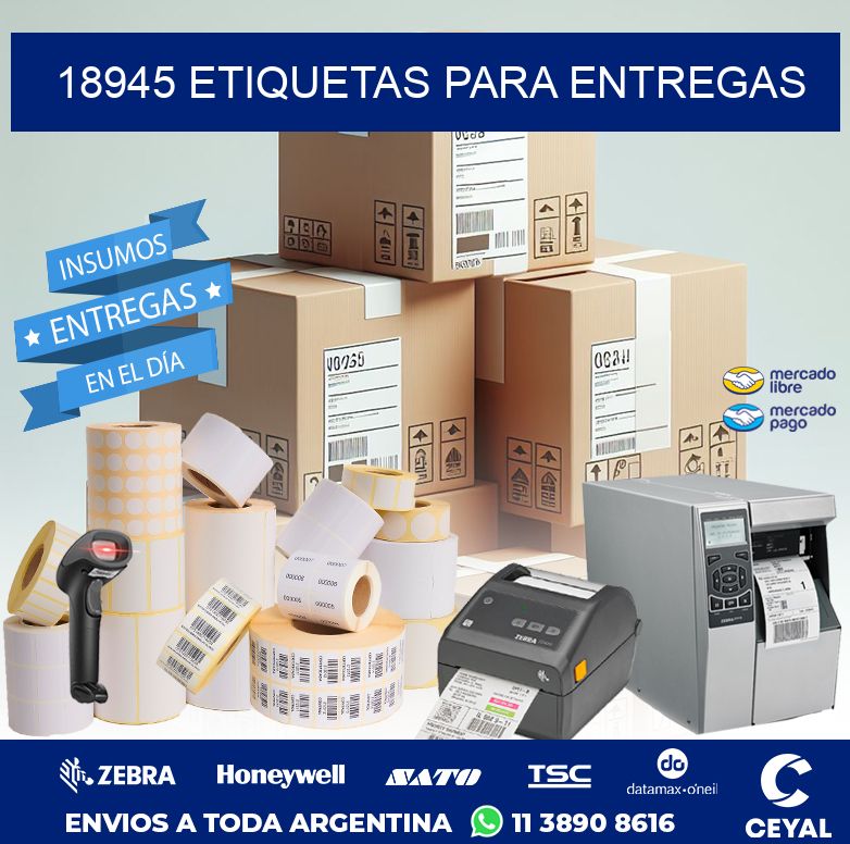 18945 ETIQUETAS PARA ENTREGAS