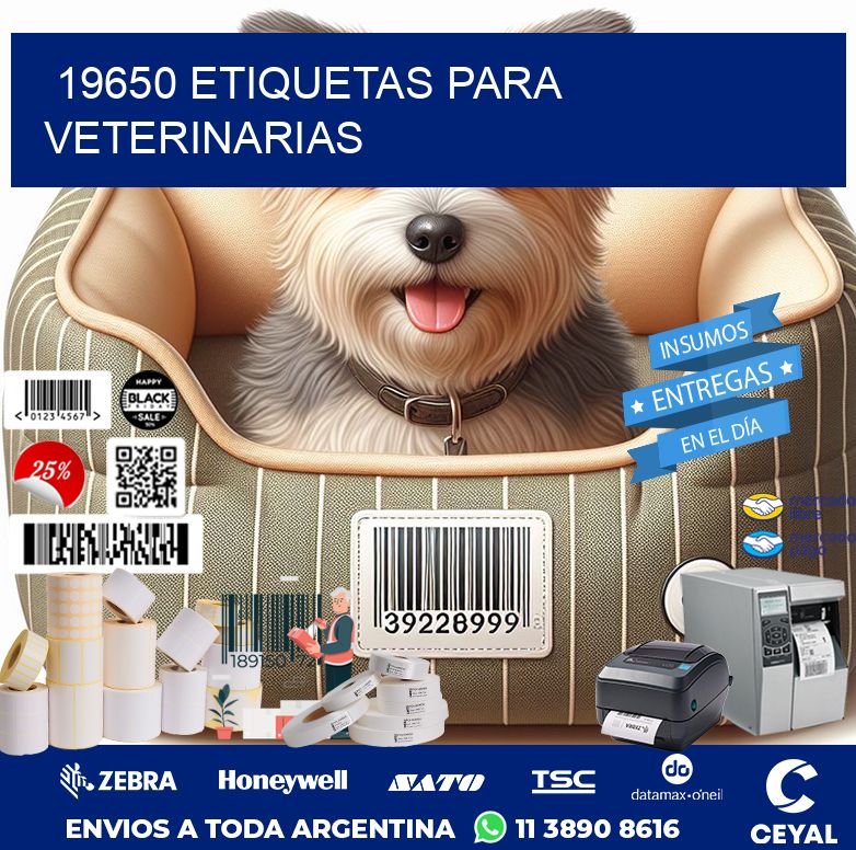 19650 ETIQUETAS PARA VETERINARIAS