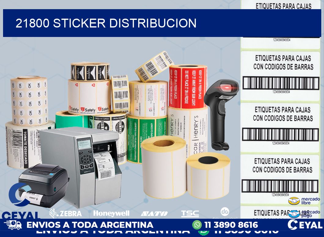 21800 STICKER DISTRIBUCION