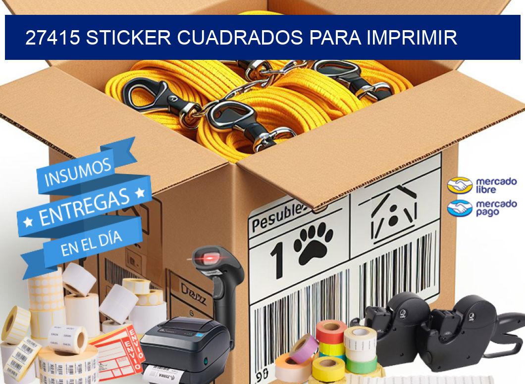 27415 STICKER CUADRADOS PARA IMPRIMIR