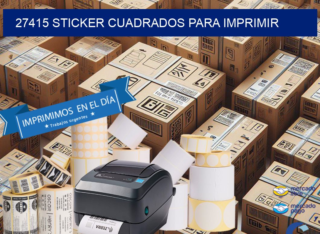 27415 STICKER CUADRADOS PARA IMPRIMIR